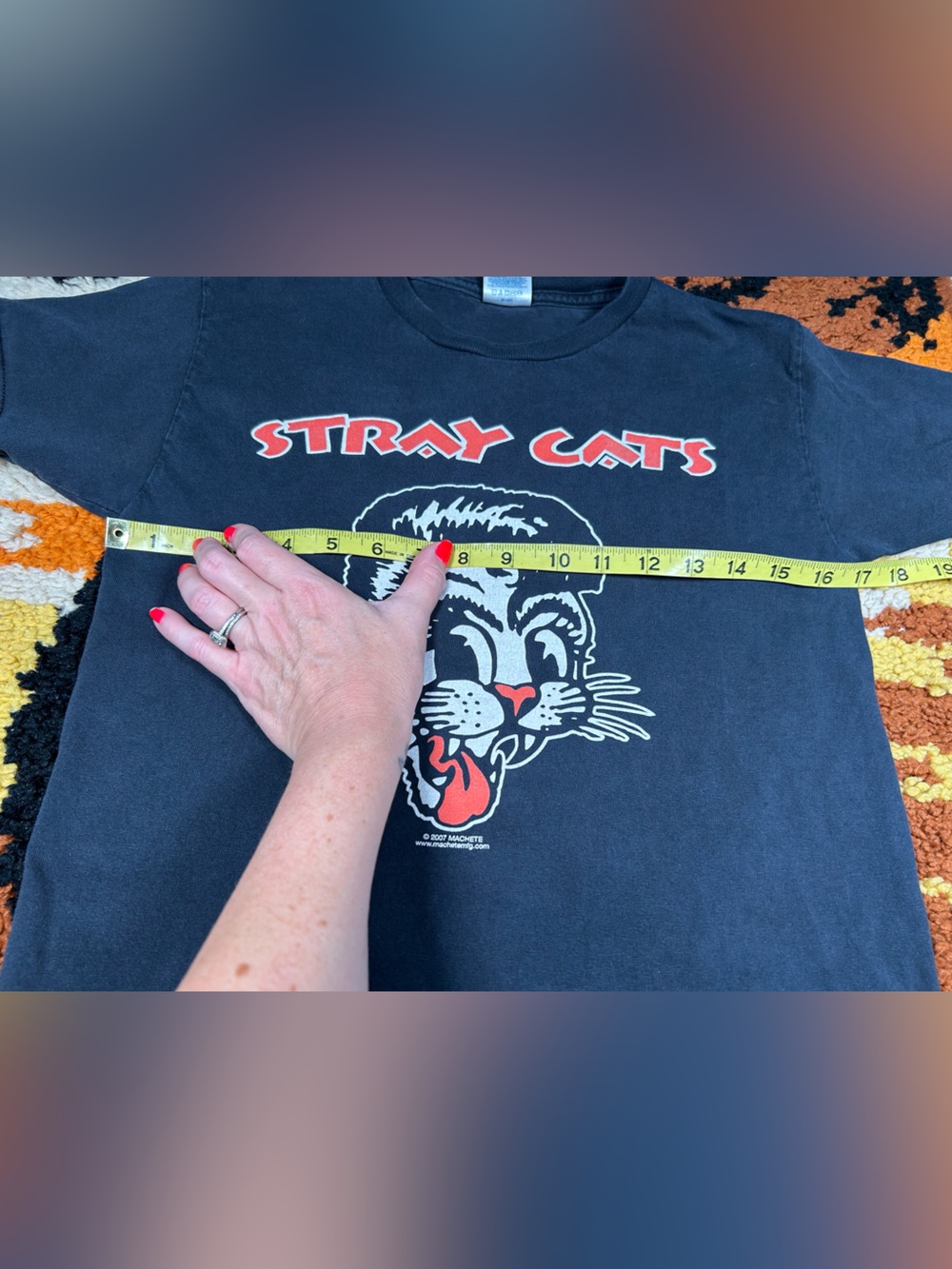 VINTAGE, STRAY CATS tee!! - Picture 11 of 12